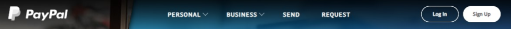 PayPal website