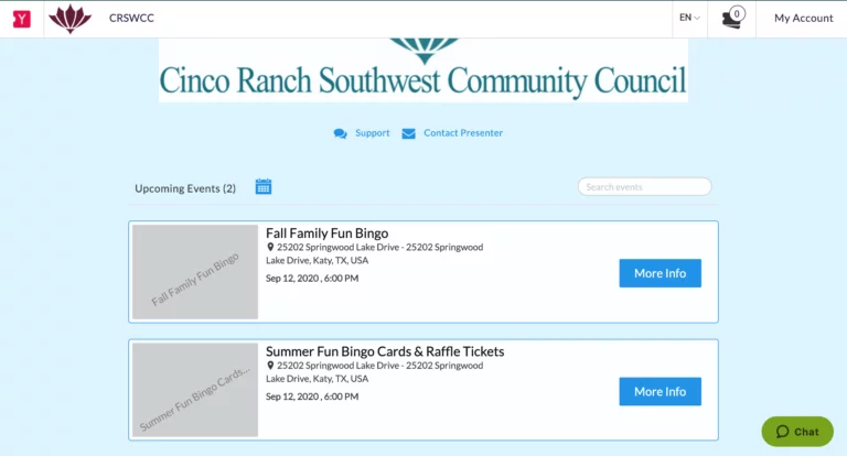 CRSWCC - Ticket Store