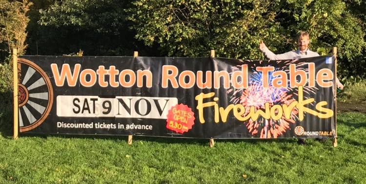 Wotton Fireworks Display - Poster