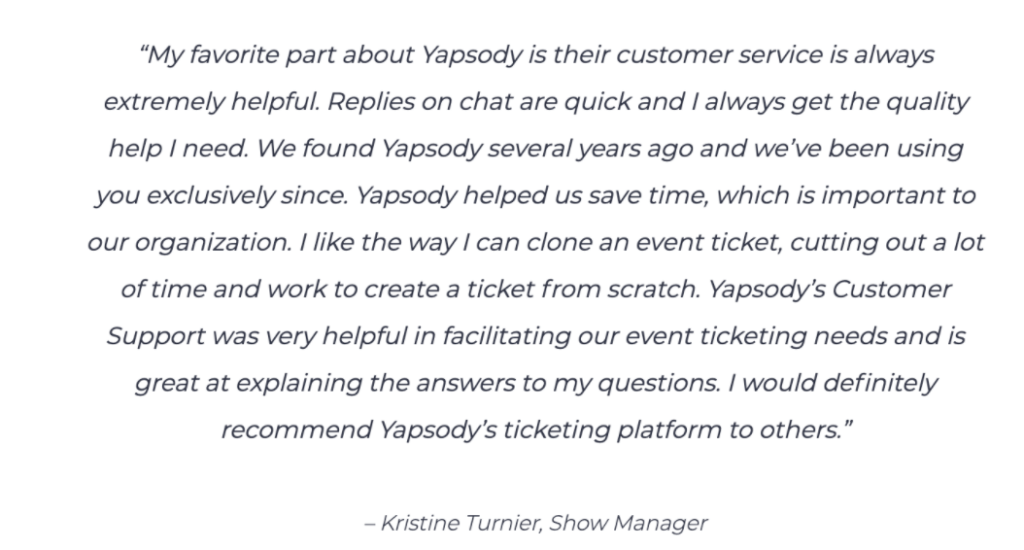 Yapsody Customer Relations & Support As A Service