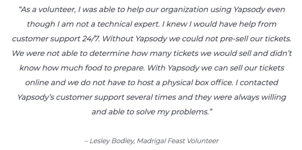 Yapsody Customer Relations & Support As A Service