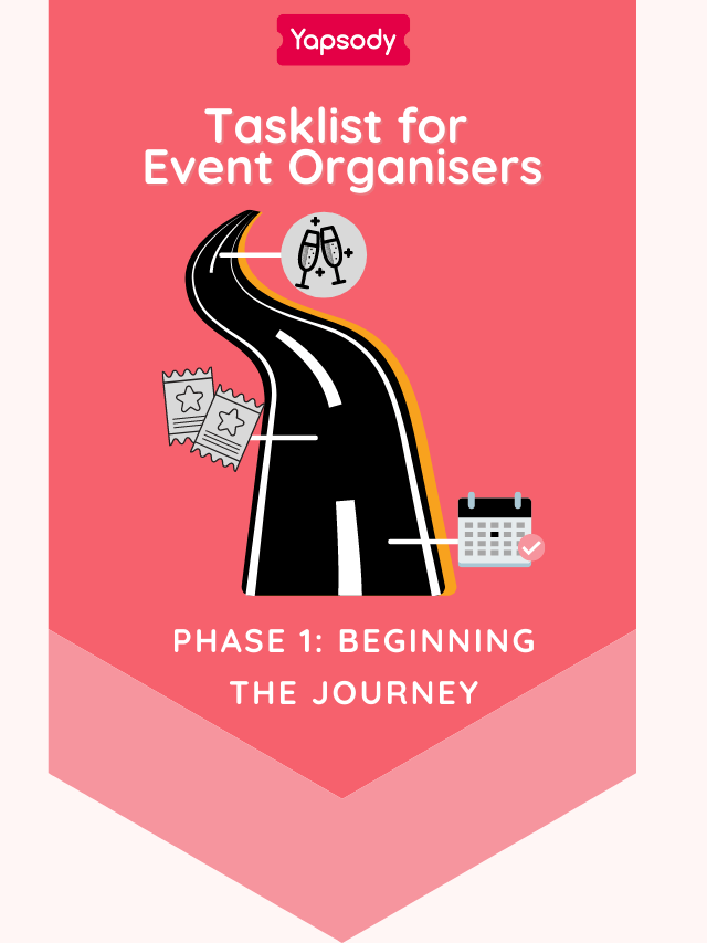 Tasklist for Event Organisers - Phase 1 Beginning the Journey - Cover Image