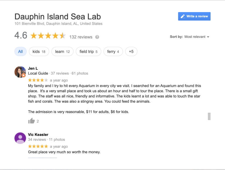 Presenter Spotlight Dauphin Island Sea Lab Review - PS4