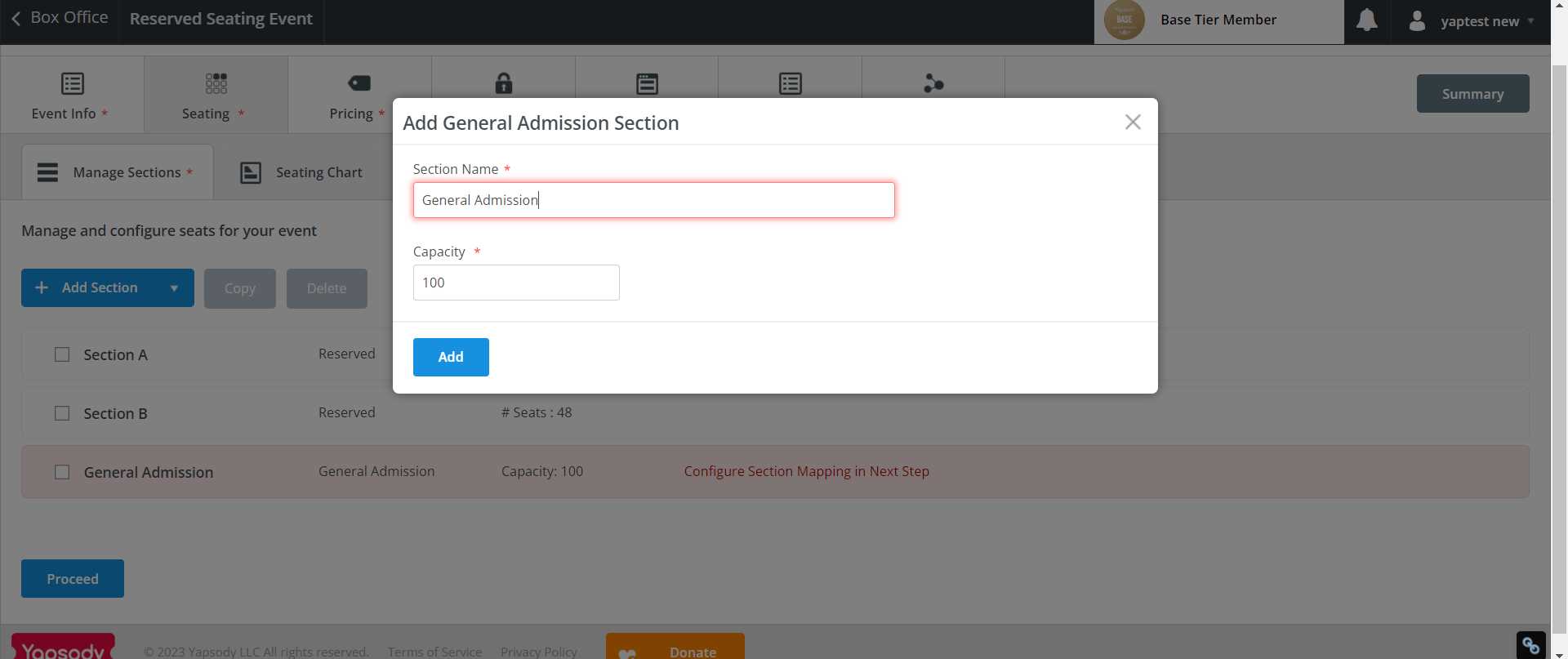 General Admission vs. Reserved Seating » Yapsody Blog