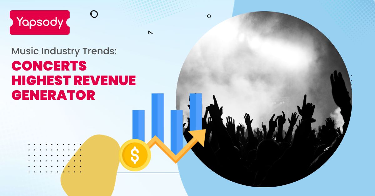 Yapsody Event Ticketing - Music Industry Trends_ Concerts Highest Revenue Generator