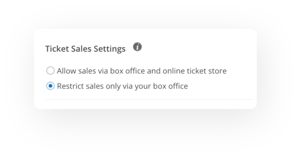 Restrict to Box Office Sales